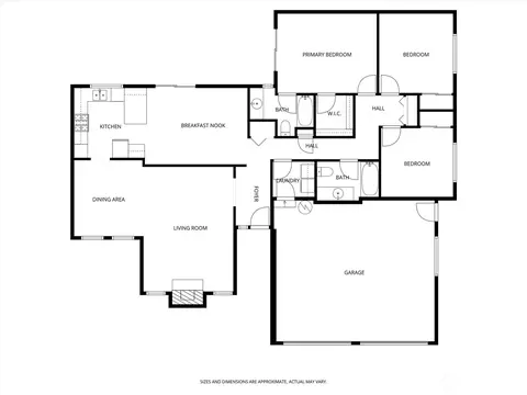 Floorplan - 2610 81st Pl SE, Everett, WA 98203 photo 1 of 1