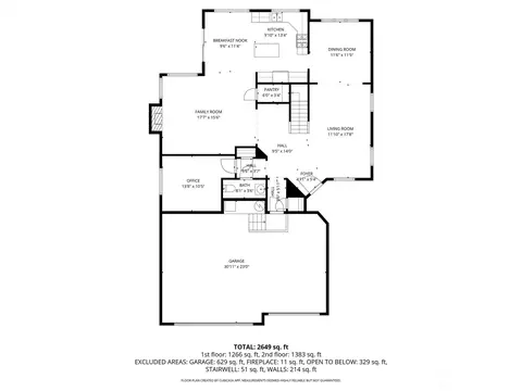 Floorplan - 18722 3rd Ave W, Bothell, WA 98012 photo 1 of 2