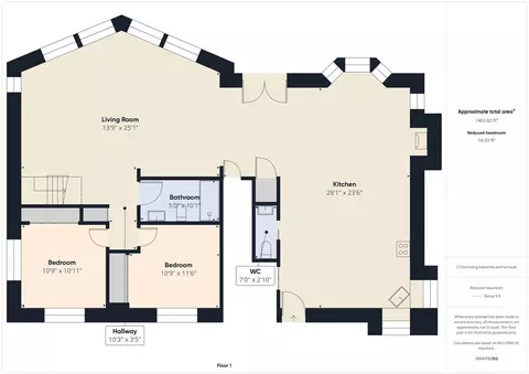 Floorplan - 50 Diamond Dr, Pacific Beach, WA 98571 photo 2 of 3
