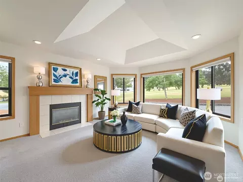 Living - 412 Doe Run Rd, Sequim, WA 98382 photo 1 of 6