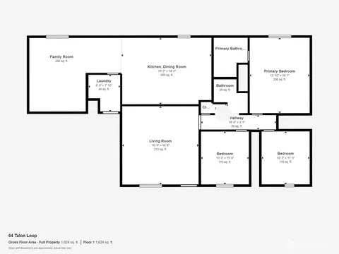 Floorplan - 64 Talon Loop, Walla Walla, WA 99362 photo 1 of 1
