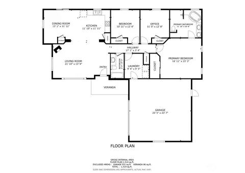 Floorplan - 280 Bear View Dr, Chehalis, WA 98532 photo 1 of 1