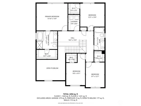 Floorplan - 105 202nd St SE, Bothell, WA 98012 photo 2 of 2
