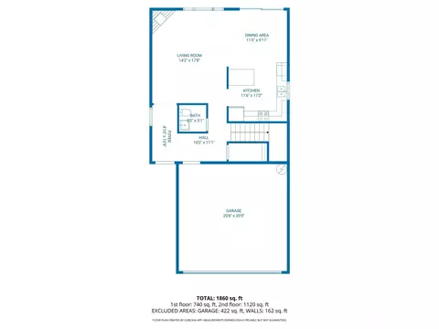 Floorplan - 1605 Riddell Ave NE, Orting, WA 98360 photo 1 of 3