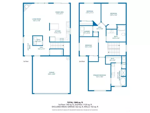 Floorplan - 1605 Riddell Ave NE, Orting, WA 98360 photo 3 of 3