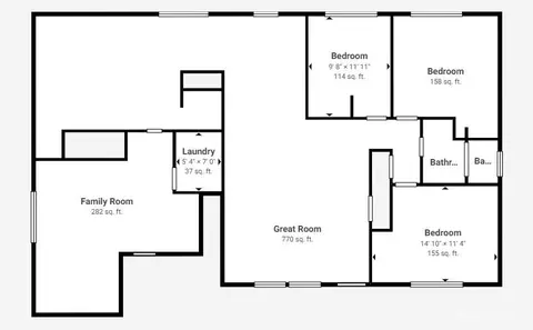 Floorplan - 22110 44th Ave E, Spanaway, WA 98387 photo 1 of 2