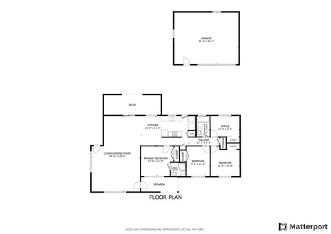 Floorplan - 19520 Grannis Rd, Bothell, WA 98012 photo 1 of 1
