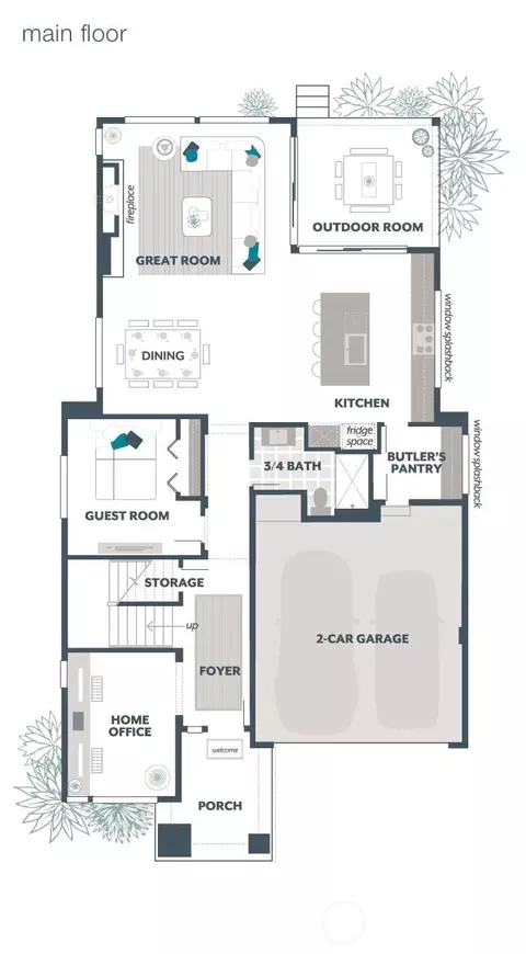 Floorplan - 3924 199th Pl SE, Bothell, WA 98012 photo 1 of 2