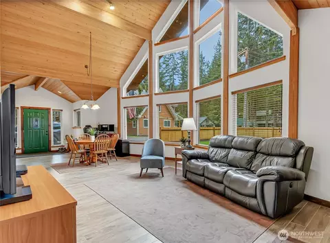 Living - 62307 Meadow Way E, Greenwater, WA 98022 photo 3 of 3