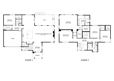 Floorplan - 17 232nd Pl SE, Bothell, WA 98021 photo 1 of 1