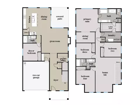 Floorplan - 809 211th Pl SE, Bothell, WA 98021 photo 1 of 1