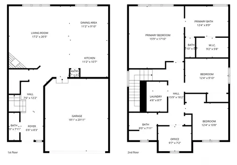 Floorplan - 3414 176th Pl SE, Bothell, WA 98012 photo 1 of 1