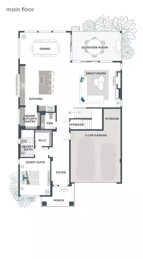 Floorplan - 4005 199th Pl SE, Bothell, WA 98012 photo 1 of 2