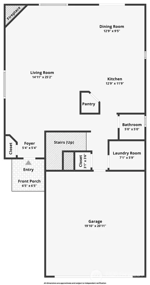 Floorplan - 207 Williams Blvd NE, Orting, WA 98360 photo 2 of 2