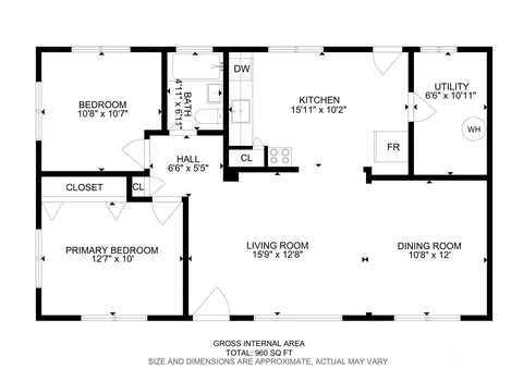 Floorplan - 833 E Marine View Dr, Everett, WA 98201 photo 1 of 1