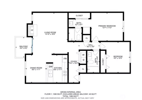 Floorplan - 820 E Cady Rd #A304, Everett, WA 98203 photo 1 of 1