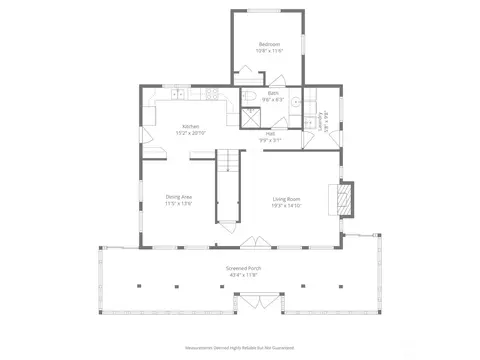 Floorplan - 8320 E Grapeview Loop Rd, Allyn, WA 98524 photo 2 of 2