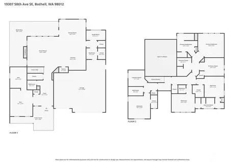 Floorplan - 19307 58th Ave SE, Bothell, WA 98012 photo 1 of 1