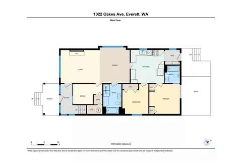 Floorplan - 1022 Oakes Ave, Everett, WA 98201 photo 1 of 2
