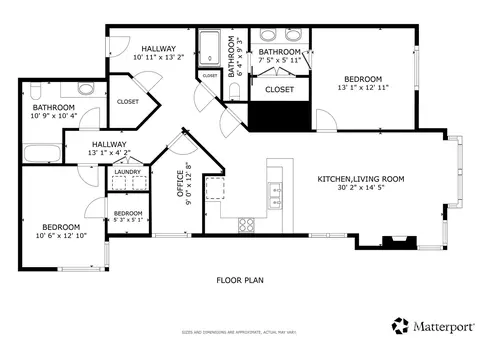 Floorplan - 61 Pine St #216, Edmonds, WA 98020 photo 1 of 1