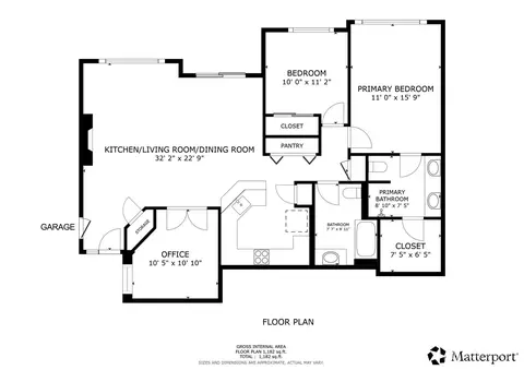 Floorplan - 404 228th St SW #E101, Bothell, WA 98021 photo 1 of 1