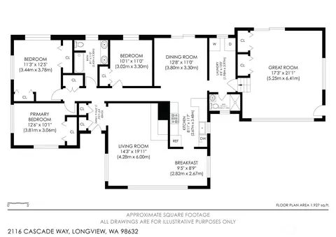Floorplan - 2116 Cascade Way, Longview, WA 98632 photo 1 of 1