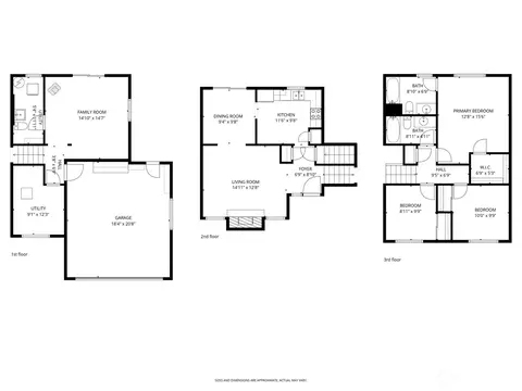 Floorplan - 13212 60th Dr SE, Everett, WA 98208 photo 1 of 1