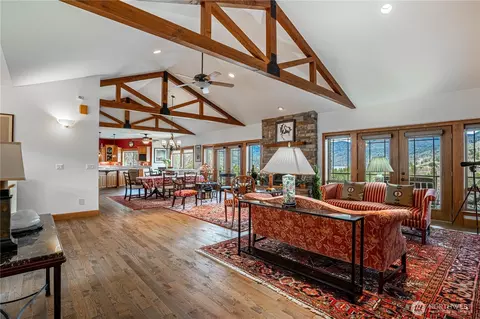 Living - 720 Loop Ave, Manson, WA 98831 photo 1 of 7