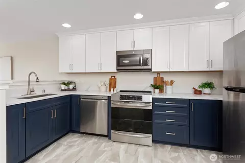 Kitchen - 2522 Rucker Ave #403, Everett, WA 98201 photo 2 of 2