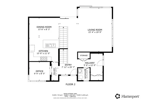 Floorplan - 1527 E Howe St, Seattle, WA 98112 photo 2 of 3