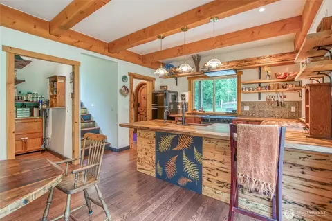 Kitchen - 653 Cedar Hill Rd, Eastsound, WA 98245 photo 4 of 5