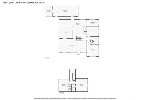 Floorplan - 5224 Lowell Larimer Rd, Everett, WA 98208 photo 1 of 3