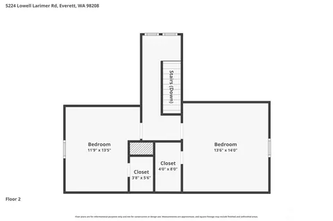 Floorplan - 5224 Lowell Larimer Rd, Everett, WA 98208 photo 3 of 3