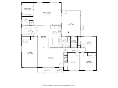 Floorplan - 8825 Corbin Dr, Everett, WA 98204 photo 1 of 1
