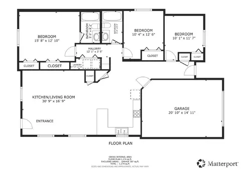 Floorplan - 506 Edith Ave, Walla Walla, WA 99362 photo 1 of 1