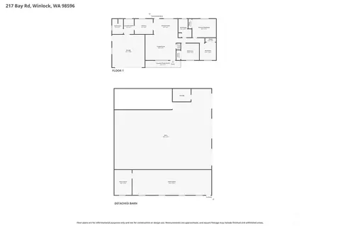 Floorplan - 217 Bay Rd, Winlock, WA 98596 photo 1 of 1