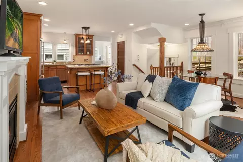 Living - 1406 N 38th St, Seattle, WA 98103 photo 4 of 6