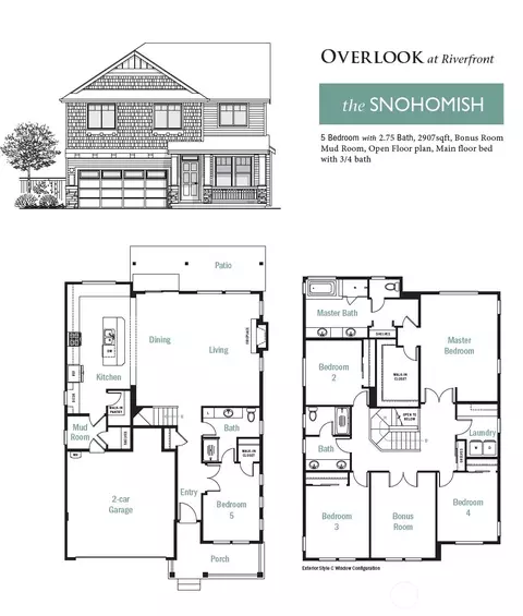 Floorplan - 4319 30th Dr SE, Everett, WA 98203 photo 1 of 1