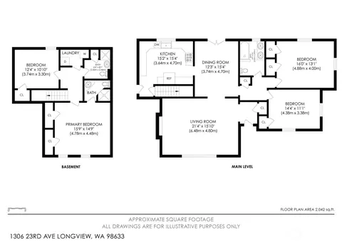 Floorplan - 1306 23rd Ave, Longview, WA 98632 photo 1 of 1