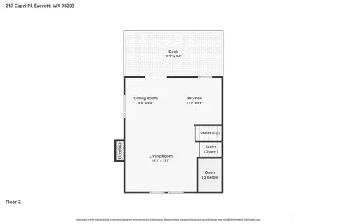 Floorplan - 217 Capri Pl, Everett, WA 98203 photo 3 of 4
