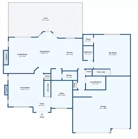Floorplan - 2108 242nd St SE, Bothell, WA 98021 photo 1 of 2