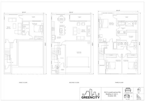 Floorplan - 5814 Lowell Larimer Rd #A3, Everett, WA 98208 photo 1 of 1