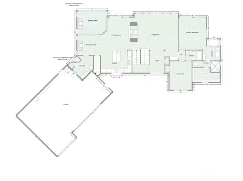Floorplan - 357 Lakayuse Rd, Manson, WA 98831 photo 1 of 3