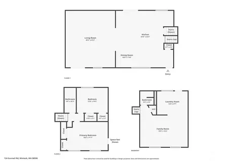 Floorplan - 124 Gunnell Rd, Winlock, WA 98596 photo 1 of 1