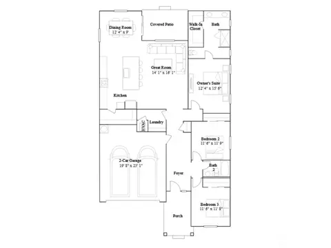 Floorplan - 33 Moonshadow Ln, Sequim, WA 98382 photo 1 of 1