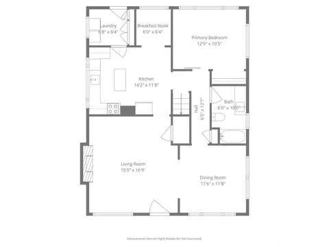 Floorplan - 809 Sumner Ave, Sumner, WA 98390 photo 1 of 2