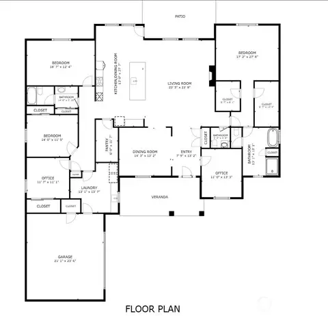 Floorplan - 35888 301st Pl SE, Enumclaw, WA 98022 photo 1 of 1