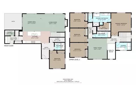 Floorplan - 21707 2nd Ave SE, Bothell, WA 98021 photo 1 of 1