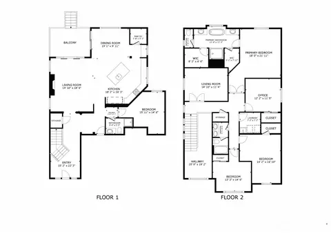 Floorplan - 23240 46th Ave E, Spanaway, WA 98387 photo 1 of 1