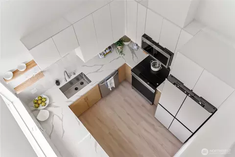 Kitchen - 8863 Midvale Ave N #E, Seattle, WA 98103 photo 5 of 5